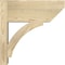 Ekena Millwork Thorton Slat Rough Sawn Outlooker, Douglas Fir, 8"W x 18"D x 18"H OUT08X18X18THR06RDF - alternate 4